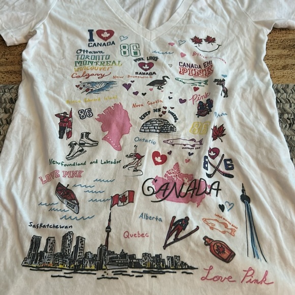 Pink Canada t shirt - Picture 2 of 4